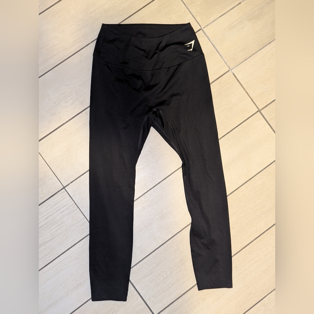 Gym Shark Training 7/8 Leggings, B1A1V, Women's (M), Black
